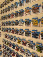 Hot Wheels Wall Display (Singles)
