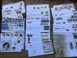 Great Collection of 100 GB First Day Covers See Photos for Details #1