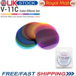 Godox V-11C 15 Color Filters Colour Effect Gel Set for V1 V1Pro Round Head Flash