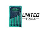 E-TORX Ratchet Spanners 4PC Star TORX Wrench Double Female TORX E6-E24