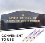 4Pcs Oil Based Paint Pens for Tombstone Repair-Paint Marker Pen-Waterproof