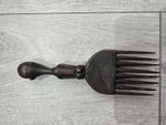 ​Vintage African Carved Wooden Combs – Democratic Republic of Congo