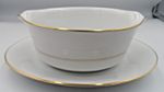 Noritake, Regency Gold, Sauce Boat and Stand Fixed, Model No. 3583, Discontinued