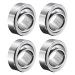 4Pcs, GE8C Spherical Plain Bearing 8x16x5mm Bearing Steel Bearing ABEC-3