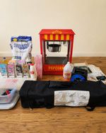 Commercial Popcorn Machine Maker – Fully Working – Catering Events