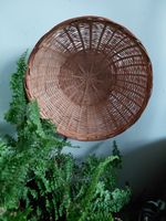 Wicker Basket Excellent Condition Vintage Retro Boho Style Wicker Wall Decor