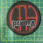 Pantera Cfh Cowboys From Hell Woven Sew On Circular Patch Officially Licensed