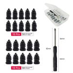 Universal Tire Repair Screw in Rubber Plug Nail Car Tyre Puncture Kit Off-Road