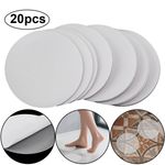 20x Shower Anti-Slip Stickers - Bathtub Safety Treads, Strong Grip Self-Adhesive