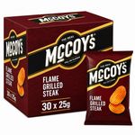 McCoys Flame Grilled Steak 30 packets  25g each