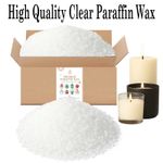 High Quality Clear Paraffin Wax 1kg 5kg 10kg 15kg 20kg Bulk Candle Wax UK