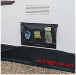 Dometic (Kampa) Limpet Suction Single Wheel Arch Cover Black 9120000401