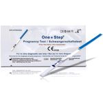 One Step: 5 x Ultra Early - 10mIU Wide Width Pregnancy Test Strips