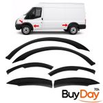 For Ford Transit MK7 2006-2013 Wheel Arch Trims | Wing Flare Cover Protector Set