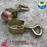 Awning Pole Clamp 18-20mm Caravan, Motorhome, Awning, Tent 2 x Clamps - 6999099