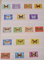 Butterflies Norfolk-Island 184-200 (complete issue) Mint.