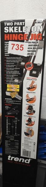 Trend H/JIG/C Two-Part Skeleton Contractor Hinge Jig Kit