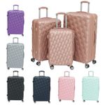  Lightweight Luggage Travel Suitcase Large Trolley Cabin Case Wheeled Hard Shell