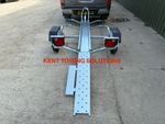 New Erde PM320 Single Motorcycle Motorbike Bike Trailer - LOADING RAMP INCLUDED✅