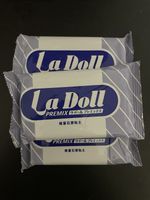 PADICO La Doll Premix Stone Modelling Clay White 120g x 3 – New & Unopened