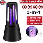 Mosquito Insect Killer Light Electric Bug Fly Pest Zapper Trap Catcher UV Lamp