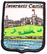 Inverness Castle Scotland Embroidered Patch