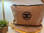 Chanel Jute Make Up Bag