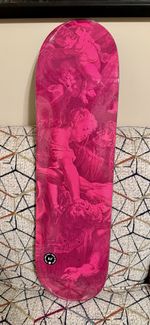 Zero Reyes Renaissance Graphic Skateboard Deck Green/Pink - 8.5”