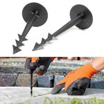 125 mm Ground Cover Fixings Anchor Pegs Garden Weed Membrane Landscape Fleece