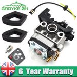 Carburettor for Honda GX25 GX35 UMR425-LWJT UMK425H-UVHT Trimmer 16100-Z0H-825