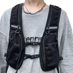 Reflective Running Vest Phone Pockets Lightweight Multi Pocket Vest Men Women