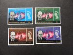 1966 British Antarctic Territory Churchill SG16-19 Set Fine Used
