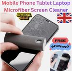 Mobile Phone Tablet Laptop Microfiber Screen Cleaner 2in1 Spray Bottle Protecter