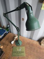 Mek Elek Industrial Engineering Anglepoise Adjustable Desk Lamp Shed Workshop 