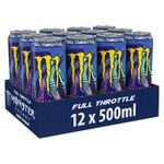 Monster Energy Full Throttle Zero Sugar Drink (12 x 500ml)