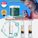 ANTI TAR TripleGuard Cigarette Filter Tips | Reduce Tar & Cough | Reusable