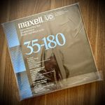 MAXELL UD 35-180 Metal Reel To Reel Recording Tape 10.5” For Profesional Use 1/4