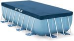 Rectangular Pool Cover Intex Swimming Pool Cover 400x200 cm 28037 - Navy