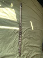 musical instruments woodwind instruments Flute Alto silver flute,