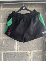 Wales Rugby Reebok Black Shorts 36 L Rare