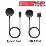 Wireless USB Cable Charger Dock For Samsung Galaxy Watch 7/6/5/4/3 Active 2/1 UK