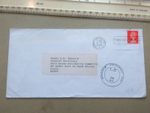 GB Postal History: UNDERPAID 19p Machin to Egypt T 4/23 Feb 1989