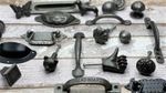 CAST IRON and HANDFOGED CHEST DRAWER WARDROBE KITCHEN CABINET  HANDLES & KNOBS
