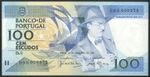 Portugal, Banco de Portugal, 100 escudos, 24-11-1988 (Pick 179f), UNC