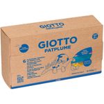 Giotto Gio Patplume Modelling Material 6x350g Primary Set