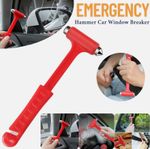 Car Window Breaker Seat Belt Cutter Emergency Escape Safety Tool Rescue Hammer