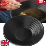 15inch Gold Pan Nugget Mining Dredging Prospecting River Creek Panning UK