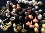 DECORATIVE UPHOLSTERY NAILS TACKS PINS STUDS FURNITURE CHAIR TRIM HEICO BRAND