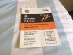 Bramley v Keighley 1979 Programme