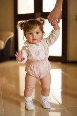 26 inch Reborn Toddler Baby Doll Lifelike Soft Touch 3D Skin Finished Art Toy